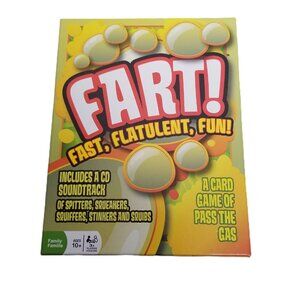 Outset Media FART Card Game 2018 Complete CD Soundtrack Party Game Ages 10+